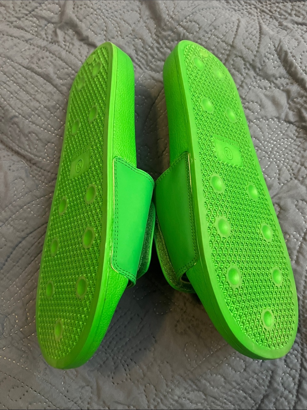 🔥LRG GREEN ADJUSTABLE SLIDES - Picture 4 of 5